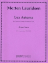 Lux Aeterna for chorus and organ (chamber orchestra) organ score