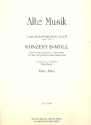 Konzert d-Moll Wq22 fr Flte und Streichorchester (Cembalo ad lib) Flte solo