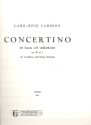 Concertino op.45,7 for trombone and string orchestra score