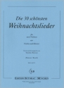 Die 30 schnsten Weihnachtslieder fr 2 Violinen (Violine und Klavier)