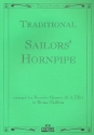 Sailors' Hornpipe for 4 recorders (SATB) score and parts