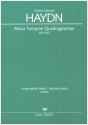 Missa Tempore Quadragesimae MH553 fr gem Chor, Orgel und Violone Partitur