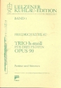 Trio h-Moll op.90 fr 3 Flten Partitur und Stimmen