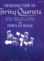 Introduction to String Quartets vol.1 15 short easy classics for string quartett