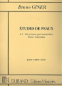 Etudes de peaux vol.1 et in terra pax hominibus bonae voluntatis pour caisse claire