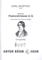 Pastoralmesse G-Dur op.24 fr Soli, Chor, Orgel und Orchester Chorpartitur