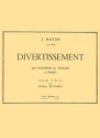 Divertissement pour haut- bois (violon) et piano ruyssen, pierre,  ed