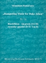 Banqueting Music for Duke Johan fr 4 Blockflten (SATB) Partitur und Stimmen