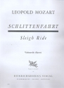 Schlittenfahrt fr Streicher, Trompete und Schlagwerk Cello/Ba