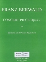 Konzertstück op.2 für Fagott und Klavier
