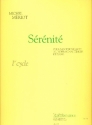 Serenite cycle 1 pour saxophone alto (soprano/tenor) et piano