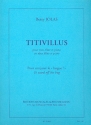 TITIVILLUS POUR VOIX, FLUTE ET PIANO (2FL/PNO) PARTITION ET PARTIES