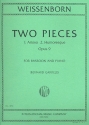 2 Pieces op.9 for bassoon and piano