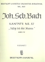Selig ist der Mann Kantate Nr.57 BWV57 Violine 1