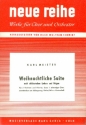 Weihnachtliche Suite nach sddeutschen Liedern und Reigen fr gem Chor und Instrumente,  Partitur