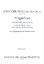 Magnificat fr Soli (SATB), Chor, Blser, Streicher und Bc Chorpartitur