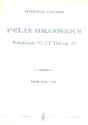 Sinfonie F-Dur Nr.2 op.25 fr Orchester Studienpartitur