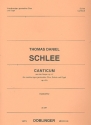 CANTICUM OP.47A FUER GEM CHOR, SCHOLA UND ORGEL ORGELPARTITUR