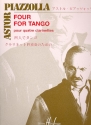 Four for Tango pour 4 clarinettes partition et parties