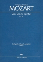 Veni sancte spiritus KV47 fr Soli, gem Chor und Orchester Klavierauszug