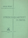 Streichquartett d-Moll fr Streichquartett Studienpartitur