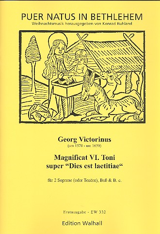 Magnificat vi. toni super fr 2 Soprane, Bass und Bc Partitur und Stimmen