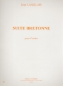 Suite brtonne pour 2 violons, alto, violoncelle et contrebasse partition et parties