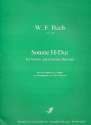 Sonate H-Dur fr Violine und Cembalo (Klavier)