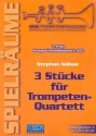 3 Stcke fr 4 Trompeten Partitur und Stimmen