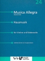 Hausmusik fr Violine und Violoncello 2 Spielpartituren