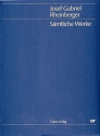 SAEMTLICHE WERKE BAND 17 CHORBALLADEN BAND 2 FUER MAENNERCHOR UND ORCHESTER