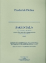 Sakuntala fr Tenor und Orchester Klavierauszug