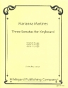 3 Sonatas for piano