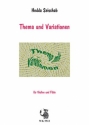 Thema und Variationen fr Violine und Flte