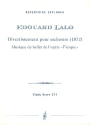 Divertissement pour orchestre Musique de Ballet Fiesque Studienpartitur