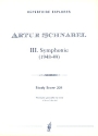 Sinfonie Nr.3 fr Orchester Studienpartitur