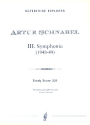 Sinfonie Nr.3 fr Orchester Studienpartitur