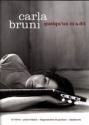 Carla Bruni: Quelqu'un m'a dit Songbook piano/vocal/guitar