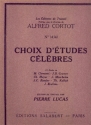 Choix d'etudes celebres pour piano