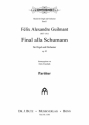 Final alla Schumann op.83 für Orgel und Orchester Partitur