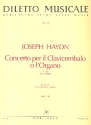 Concerto D-Dur Hob.XVIII:2 für Cembalo und Orchester Partitur