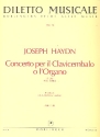 Concerto D-Dur Hob.XVIII:2 fr Cembalo und Orchester Partitur