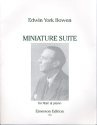 Miniature Suite for flute and piano