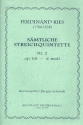 Streichquintett d-Moll Nr.2 op.68 Partitur und Stimmen