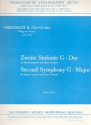 Sinfonie G-Dur Nr.2 fr Streicher und Bc Partitur