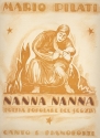 Nanna nanna per canto e pianoforte poesia popolare del sec.xiv