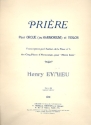 Prire op.161 pour orgue (harmonium) et violon 5 pices no.3 pour messe basse