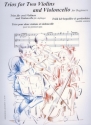 Trios fr 2 Violinen und Violoncello (fr Anfnger)