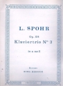 Trio a-Moll op.124 fr Violine, Violoncello und Klavier Partitur und Stimmen