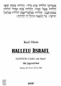 HALLELU JISRAEL FUER GEM JUGENDCHOR A CAPPELLA,  PARTITUR GEISTLICHE LIEDER AUS ISRAEL